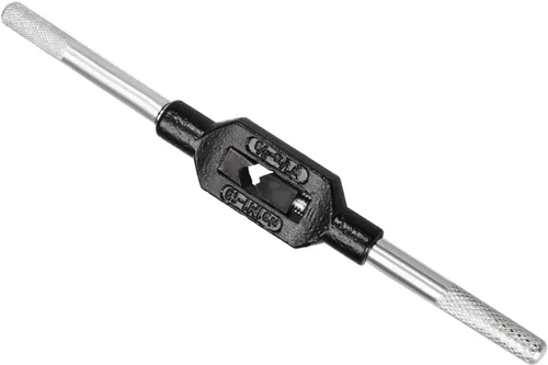 Miniatura 7 de Mango de llave de grifo, ajuste M4-M12 8/16"-1/2" (UNC/UNF), llave inglesa ajustable de un solo extremo, herramienta manual de roscado