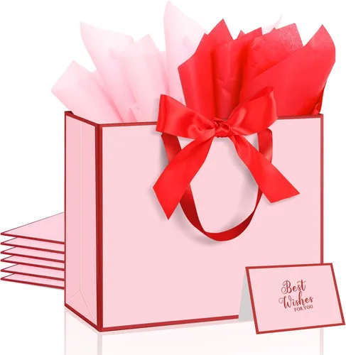Miniatura 8 de Ethhqu Bolsas de regalo grandes con asas