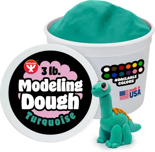 Miniatura 26 de Hygloss Play - Masa de modelado para niños, masa sensorial segura y no tóxica para artes y manualidades, bañera de 3 libras, arcilla de juego