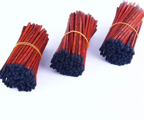 Miniatura 6 de 100 fósforos decorativos de arco iris de 3 pulgadas, fósforos de seguridad de madera largos de alta calidad para velas, fósforos de madera largos
