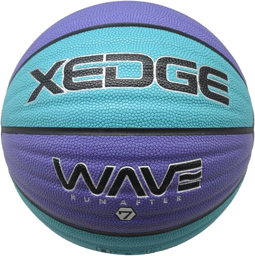 Miniatura 2 de XEDGE Baloncesto de 29.5 pulgadas, tamaño 7, para interiores y exteriores, juego de baloncesto de cuero ondulado con bolsa de transporte, agujas