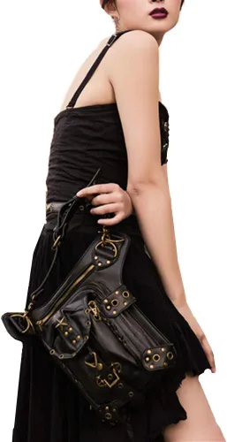 Miniatura 4 de AlwaySky - Bolso unisex de piel sintética para mujer y hombre