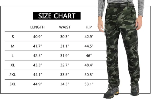 Miniatura 7 de SIKAINI Pantalones tácticos de secado rápido para hombre, ligeros, impermeables, para senderismo, Ripstop, con cinturón