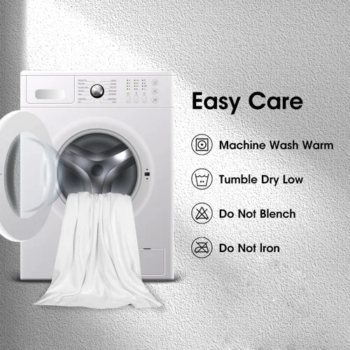 Miniatura 7 de JML Toallas de microfibra, juegos de toallas de baño (paquete de 6, 27 x 55 pulgadas), extra absorbentes, de secado rápido, multiusos, para baño