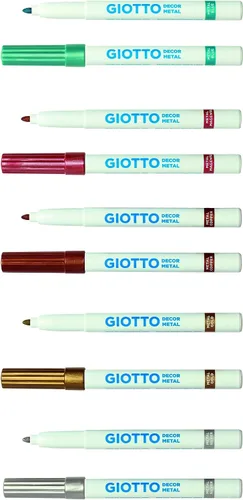 Miniatura 5 de ESTUCHE 5 ROTULADORES Giotto DECOR METAL SURTIDOS