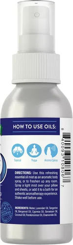 Miniatura 3 de Nature's Truth Good Nite - Bruma de aceite esencial 2.4 onzas líquidas Mezcla calmante para uso tópico, yoga y aroma en aerosol