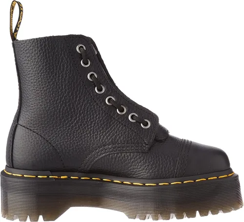 Miniatura 6 de Dr. Martens Botas de plataforma de piel Sinclair de 8 ojales para mujer