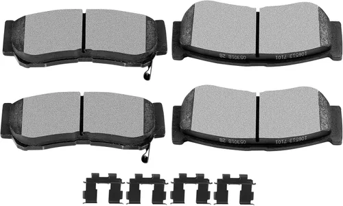 Miniatura 30 de SCITOO Juego de pastillas de freno de cerámica D273 Reemplazo delantero 1984-1985 para Honda para Accord,1988-2000 para Honda para Civic, 1993-1997