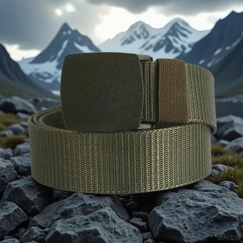 Miniatura 6 de Cinturón táctico para hombre, aparejador militar de senderismo de 1.5 pulgadas, correa de trabajo de nailon