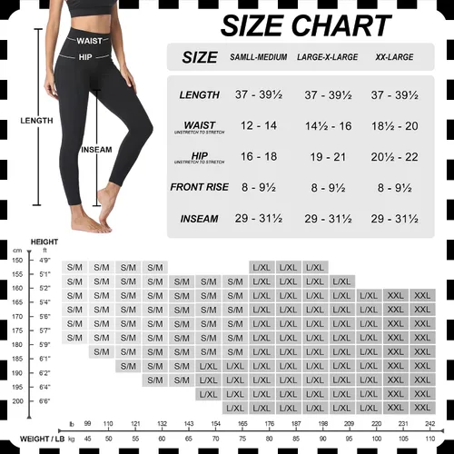 Miniatura 6 de CAMPSNAIL Paquete de 4 leggings de cintura alta para mujer, pantalones de yoga suaves con control de abdomen para entrenamiento, correr