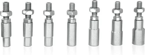 Miniatura 8 de #0960 Bozal para pistola de clavos decorativa Air Power Deco Nailer 0.378 in (3/8") Diámetro de la cabeza Clavadora de acabado para tapicería