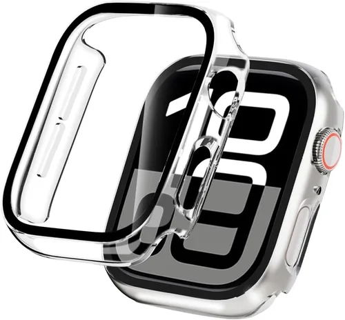 Miniatura 27 de Juego de 2 fundas de PC duro para Apple Watch SE 3 (2025) / SE2 / SE / Series 6/5/4, protector de pantalla de 40 mm, con protector de pantalla