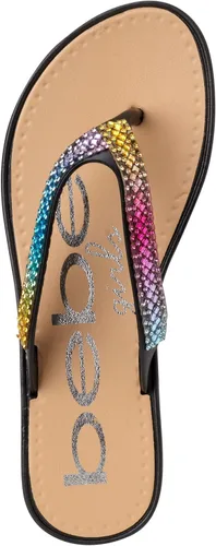 Miniatura 5 de bebe Girls' Sandals - Glitter Rhinestone Thong Flip Flops (Little KidBig Kid)