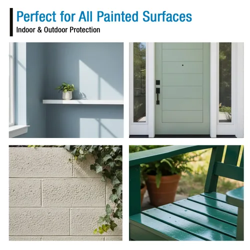 Miniatura 6 de Rain Guard - Sellador concentrado de pintura SP-9002 Hace 2 galones Protege hormigón pintado, madera, piedra Impermeabilizador acrílico