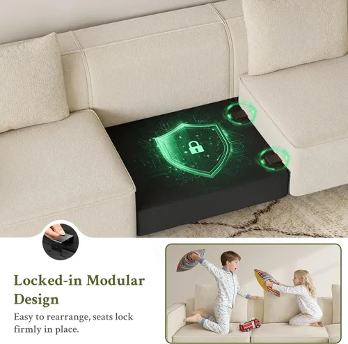 Miniatura 6 de Welzona loveseat - Sofá biplaza de felpilla cómodo de 75 pulgadas, sofás pequeños para espacios pequeños, sofá biplaza moderno de 2 plazas, sofás