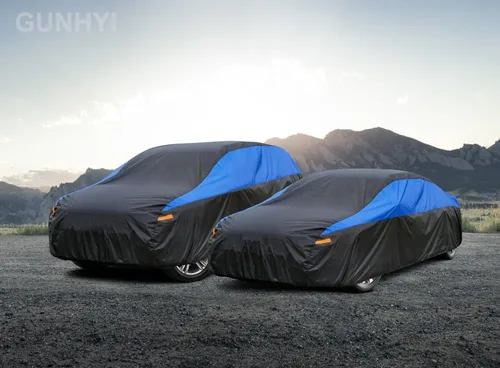 Miniatura 6 de GUNHYI - Funda para auto Chevrolet Custom Fit Chevrolet Chevy Trailblazer (2020-2023) impermeable para todo tipo de clima, cubierta exterior ligera