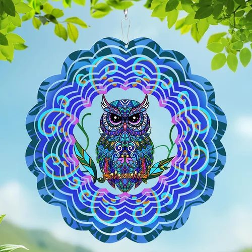 Miniatura 13 de Molinillos de viento de metal de mariposa – Regalos de mariposa para mujeres, mamá, abuela, esposa, Molinillo de viento colgante para decoración