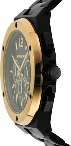 Miniatura 6 de Michael Kors Lennox - Reloj cronógrafo de acero inoxidable para hombre con correa de acero o silicona