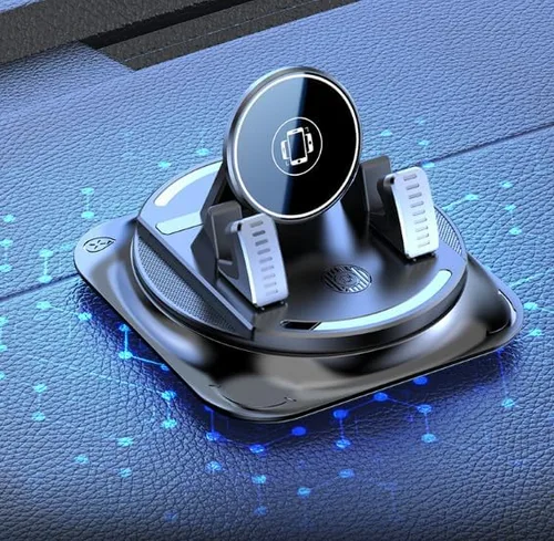 Miniatura 2 de Soporte de teléfono para salpicadero, soporte universal para teléfono de automóvil de 360°, soporte adhesivo universal para parabrisas de automóvil