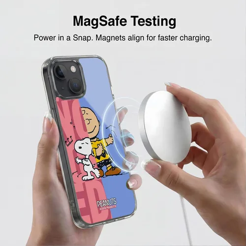 Miniatura 4 de Head Case Designs Funda de gel con licencia oficial de Peanuts Snoopy & Charlie Halfs and Laughs [protección de grado militar] compatible con Apple