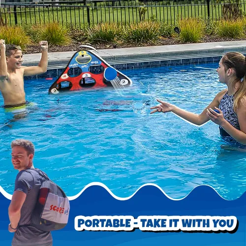 Miniatura 5 de SKIP NN' HOLE Stonne Skipping Meets Pool Cornhole Game - para todas las edades