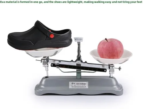 Miniatura 2 de Zapatos de chef para hombre, antideslizantes, resistentes al aceite, impermeables, zapatos de trabajo de seguridad, cómodos zapatos de enfermería