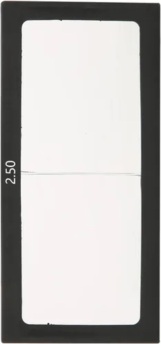 Lente de lupa de vidrio de soldadura Lupa Lente de soldadura Protección ocular Accesorios de soldador 1.0/1.5/2.0/2.5/3.0 Dioptría (2.5)