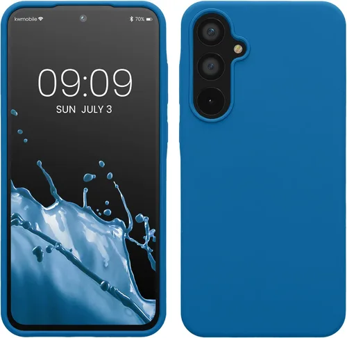 Miniatura 141 de kwmobile Funda Compatible con Samsung Galaxy A14 5G - Funda de teléfono de TPU y silicona con acabado suave - Verde Lima