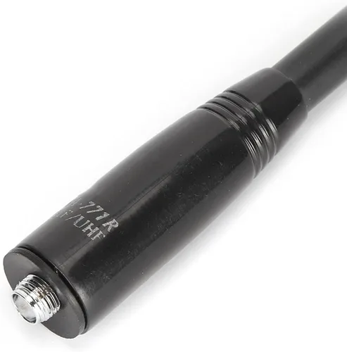 Miniatura 8 de Na771r Antena telescópica de doble banda, SMA Famale, antena de mano retráctil, antena telescópica de radio VHF UHF de doble banda para 5r 888s