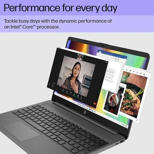 Miniatura 4 de HP Portátil esencial, pantalla FHD de 15.6 pulgadas, procesador Intel Core i3-1215U, 12 GB de RAM, SSD de 512 GB, cámara web, Wi-Fi 6, HDMI, Windows