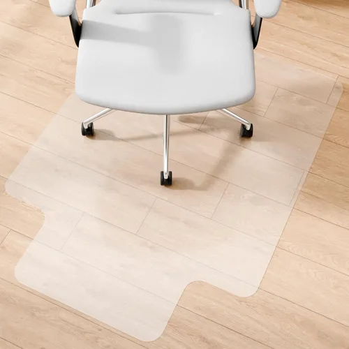 Miniatura 8 de Amyracel Tapete para silla de oficina para suelo de madera dura, tapete de escritorio para suelos de madera, tapete transparente para silla