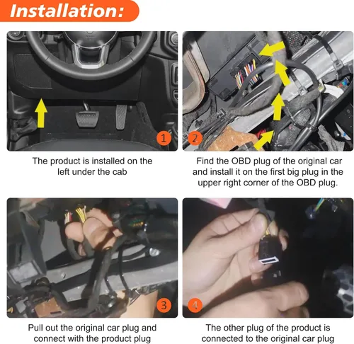 Miniatura 3 de VOFONO Eliminador de parada de arranque automático compatible con Jeep Wrangler JL JLU Gladiator 2018-2023, sistema de arranque de parada del motor