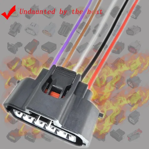 Miniatura 2 de Nuevo Sensor Medidor de Flujo de Aire MAF Compatible con Mazda 2 3 323 5 6 626 B 197400-2010 (Arnés de Conector de Enchufe)