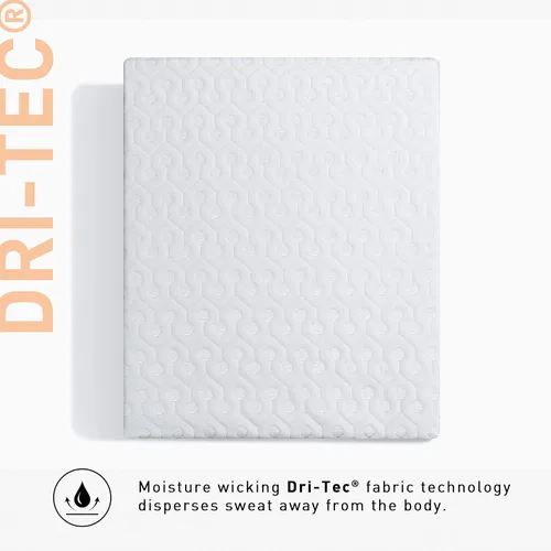 Miniatura 5 de Bedgear Dri-Tec Protector de colchón impermeable – Funda de colchón refrescante que absorbe la humedad Protector de colchón transpirable sin ruido