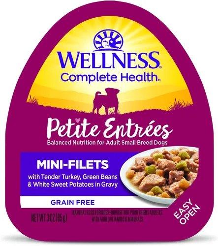 Miniatura 12 de Wellness Petite Entrées - Mezcla triturada con cordero estofado, venado, batatas blancas y zanahorias, taza de 3 onzas (paquete de 12)