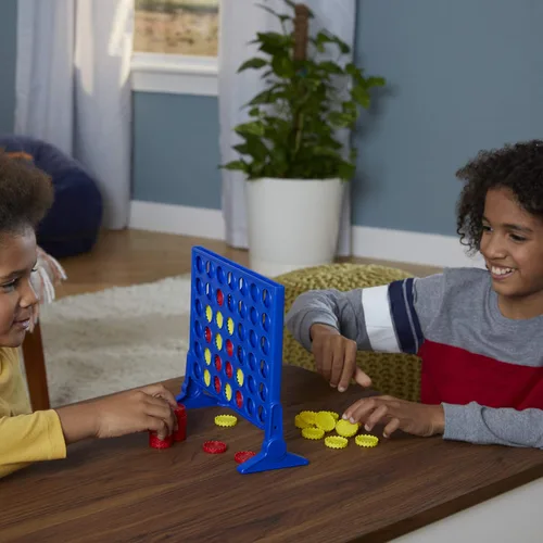 Miniatura 12 de Connect 4 Hasbro Gaming Classic Grid, juego 4 en fila, juegos de mesa de estrategia para niños, 2 jugadores para familia y niños, regalos de Pascua