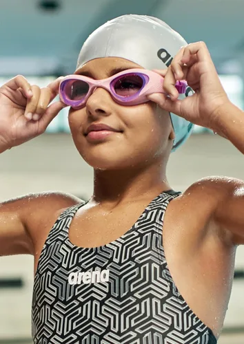 Miniatura 8 de ARENA Gafas de natación unisex para jóvenes The One para niños de 6 a 12 años, ajuste hermético, sellos a prueba de órbitas, lente sin espejo