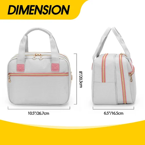 Miniatura 6 de Damero Bolsa para extractor de leche compatible con el extractor de leche eléctrico Medela, bolsa de transporte para extractor de leche