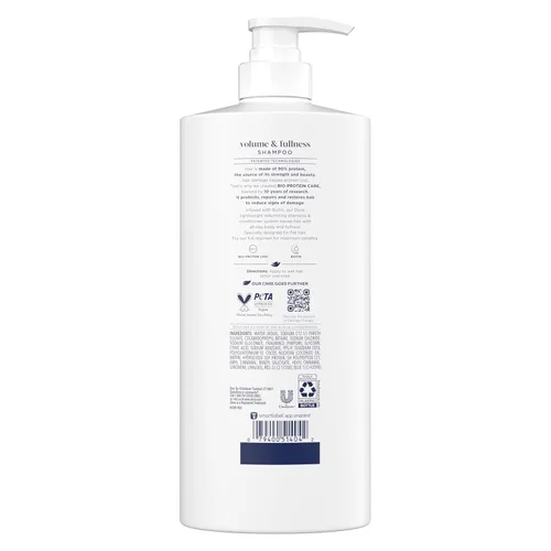 Miniatura 2 de Dove Champú Volumen y Plenitud para Cabello Fino y Delgado con Tecnología de Cuidado de Bio-Proteínas y Biotina 28 Fl Oz