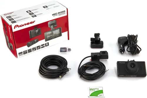 Miniatura 4 de Pioneer VREC-DH300D Sistema de cámara de tablero de doble grabación de 2 canales 1440p WQHD (Quad HD ancho) con pantalla LCD de 3 pulgadas