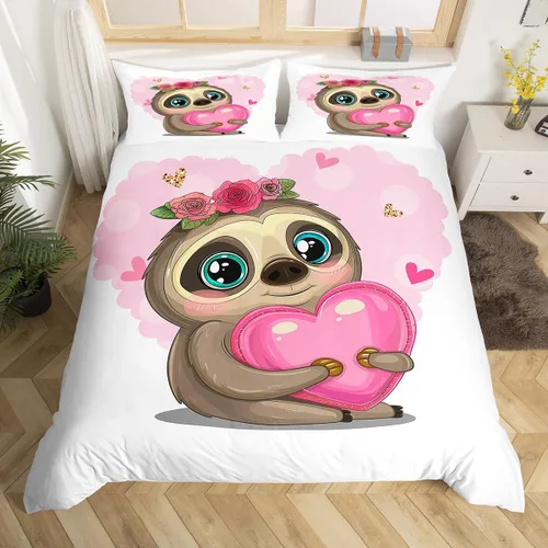 Miniatura 24 de Feelyou Juego de ropa de cama color verde azulado, tamaño individual, funda de edredón turquesa, azul, gris, grunge, degradado, para niños, niñas
