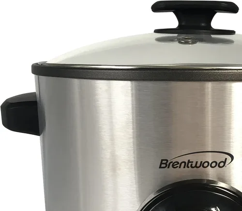 Miniatura 2 de Brentwood Freidora eléctrica y multicocina, 5.2 cuartos de galón, acero inoxidable