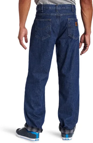 Miniatura 2 de Carhartt mens Relaxed Fit Heavyweight Flannel-lined 5-pocket Jean