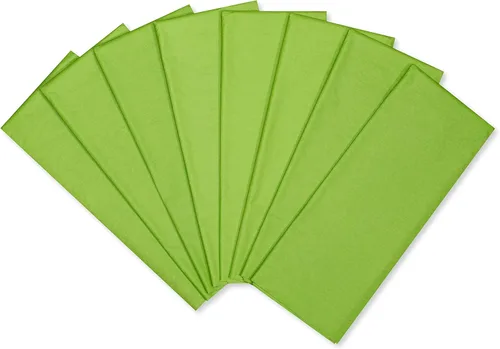 Papyrus 8 hojas de papel de seda verde lima de 20 x 26 pulgadas para el día del padre, graduación, cumpleaños y todas las ocasiones