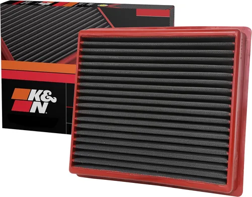 K&N Filtro de Aire del Motor Dryflow de Por Vida: Alto Rendimiento, Sintético Seco, Lavable, Premium, Filtro de Reemplazo: Compatible con Dodge Ram