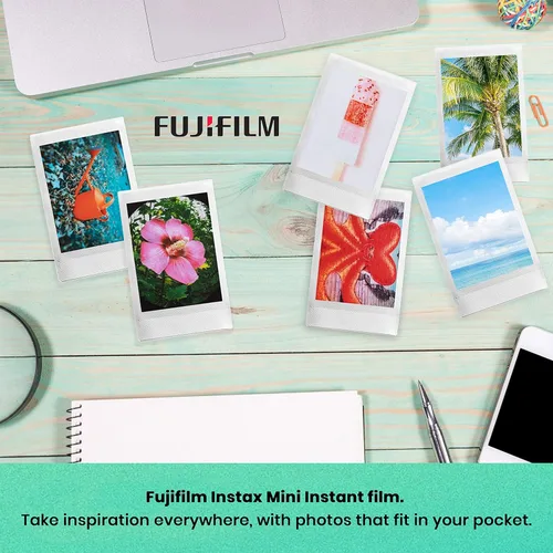 Miniatura 6 de Fujifilm Instax Mini 12 - Cámara de película instantánea lila púrpura, película instantánea Fuji Instax Mini 40 hojas, paquete de regalo para cámara