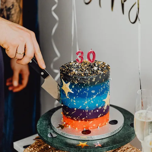 Miniatura 6 de Vela roja número 8 feliz cumpleaños número 3D velas para cumpleaños pastel decoración fiesta boda aniversario celebración suministros Rojo