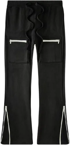 Miniatura 43 de Pantalones deportivos de gamuza sintética para mujer, pantalones de baile acampanados para hombre