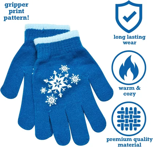 Miniatura 3 de Disney - Gorro de invierno para niñas y 2 pares de guantes o manoplas edad 2-7