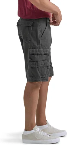 Miniatura 2 de Wrangler Authentics - Shorts de sarga estilo cargo, para hombre grande y alto
